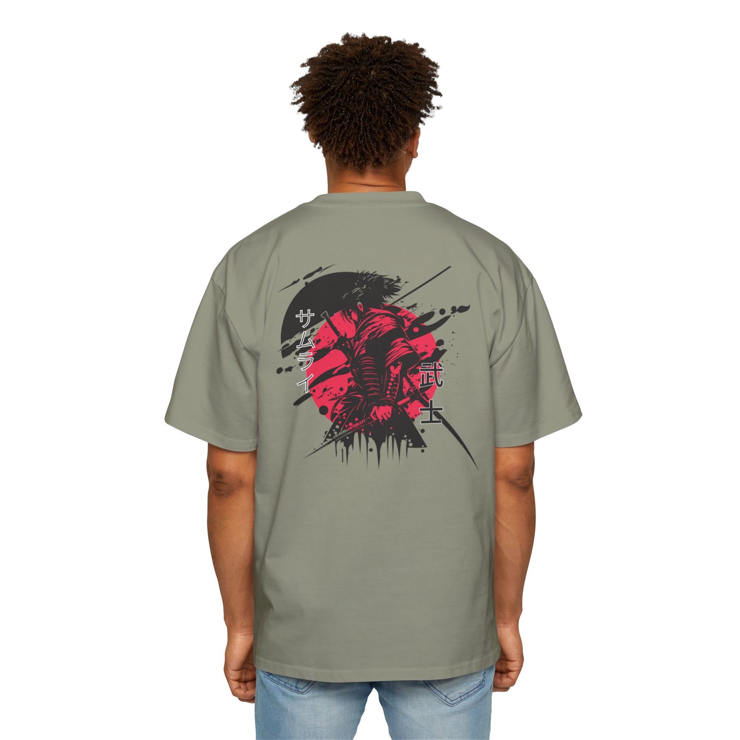 Samurai Sunset Graphic Tee