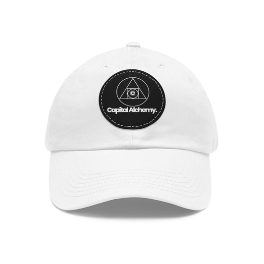Capital Alchemy Leather Patch Hat