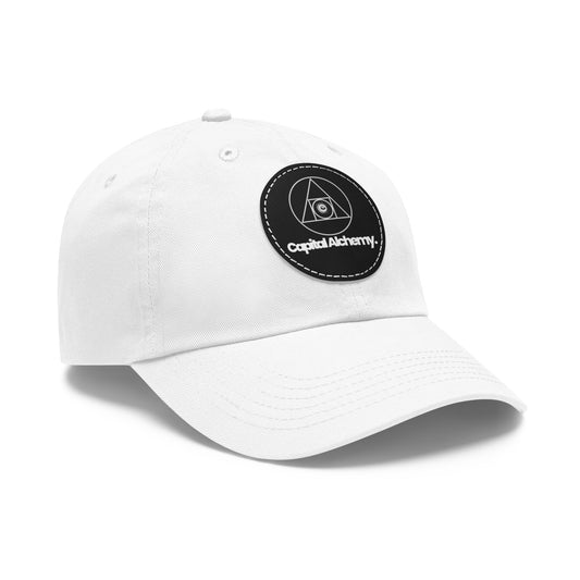 Capital Alchemy Leather Patch Hat